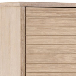 Furniture To Go Linley Cabinet With 2 Doors And 4 Shelves In White Oak - thumbnail 7