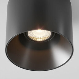 Luminosa Lighting Luminosa Maytoni Alfa Led Dimmable Surface Mounted Downlight Black, 12.5Cm 3000K - thumbnail 2