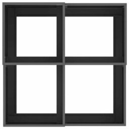 Berkfield Garden Planter Black 80 X 80 X 48 Cm Steel - thumbnail 8