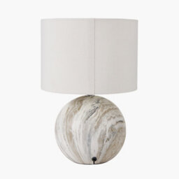 Pacific Lifestyle Set Of 2 Viejo Grey Stone Effect Ceramic Table Lamp - thumbnail 5