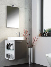 Vcm 3Tlg Washroom Washbasin Hausa Mirror - thumbnail 2