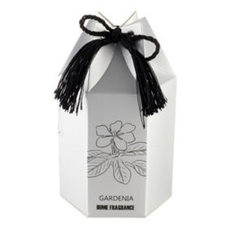 Living And Home Vegetable Wax Gardenia Scented Smokeless Candle In Silver Glass Jar - thumbnail 7