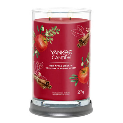Yankee Candle Red Apple Wreath Signature Large Tumbler - image 1