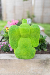 Marco Paul Elephant Garden Ornament With Flocked Moss - thumbnail 7