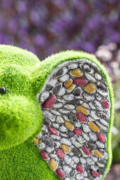 Marco Paul Elephant Garden Ornament With Flocked Moss - thumbnail 9