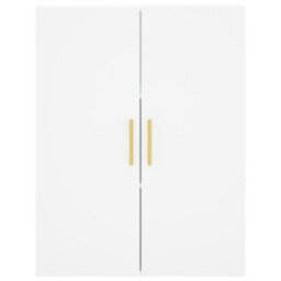 Berkfield Highboard White 69.5X34X180 Cm Engineered Wood - thumbnail 6