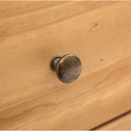 Cabinet Bits Lugo 4 Drawer Chest Of Drawers Brass Knob - thumbnail 7