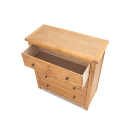 Cabinet Bits Lugo 4 Drawer Chest Of Drawers Brass Knob - thumbnail 4