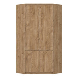 Furniture To Go Fribo Corner Wardrobe 2 Door In Golden Ribbeck Oak - thumbnail 2