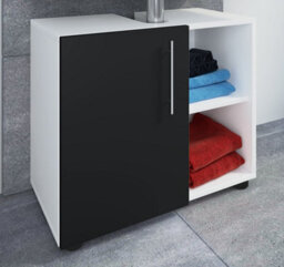 Vcm Wooden Underfloor Cabinet Flandu Lll Revolving Door - thumbnail 3
