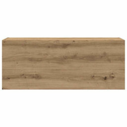 Walplus Bathroom Wall Cabinet Artisan Oak 100X25X40 Cm Engineered Wood - thumbnail 5