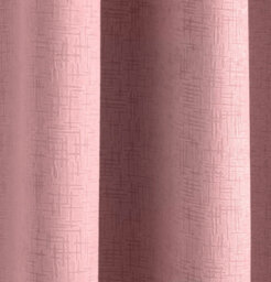 Enhanced Living Vogue Blush Pink 90 X 108 Inch (229X274Cm) Eyelet Thermal Noise Reducing Dim Out Curtains (Pair) - thumbnail 3