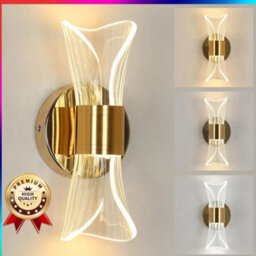 23 Cm Acrylic Dim Able Led Wall Light Sconce Indoor Lamp For Bedroom - thumbnail 3