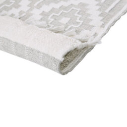 Wyld And Coco Indoweave Area Rug 160 X 230 Cm Grey White - Indoor Outdoor Tasselled - thumbnail 5