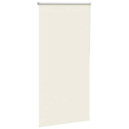 Berkfield Roller Blind Blackout Off White 65X150 Cm Fabric Width 60.7 Cm Polyester - thumbnail 3