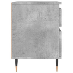 Berkfield Bedside Cabinet Concrete Grey 40X35X50 Cm Engineered Wood - thumbnail 7