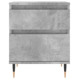 Berkfield Bedside Cabinet Concrete Grey 40X35X50 Cm Engineered Wood - thumbnail 5
