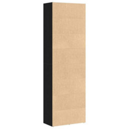 Berkfield Bookcase Black Oak 60X30X189 Cm Engineered Wood - thumbnail 7