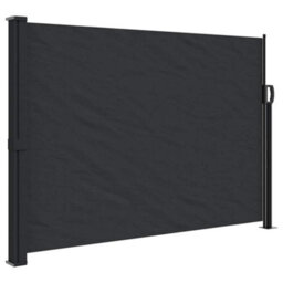 Walplus Retractable Side Awning Garden Sun Shade Canopy Gazebo For Back Door, Porch, Patio Black 140X300 Cm - thumbnail 2