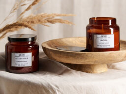 Beliani Set Of 2 Scented Candles Absolute Alchemy Soy Wax Fruity Notes Fresh Notes - thumbnail 2