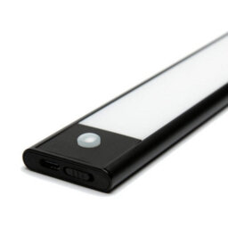 Plum&clay Wireless Motion Sensor Rechargeable Cabinet Led Light Bar Black (W)200mm - thumbnail 3