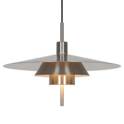 Nordlux Latika Indoor Pendant Light Silver Metal E27 Layered Shades - Mains Powered, Ip20 - thumbnail 2