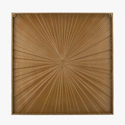 Pacific Lifestyle Light Grey And Gold Metal Starburst Wall Art - thumbnail 6