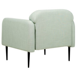 Beliani Armchair Stouby Linen Light Green - thumbnail 5