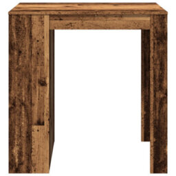 Berkfield Bar Table Old Wood 102X70X103.5 Cm Engineered Wood - thumbnail 5