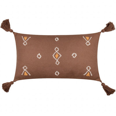 Yard Meare Embroidered Cotton Cushion Cover - image 1