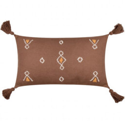 Yard Meare Embroidered Cotton Cushion Cover - thumbnail 1