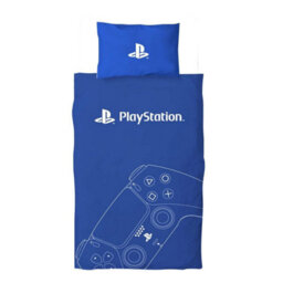 Playstation Game Controller Reversible Duvet Set Blue (Single) - thumbnail 3