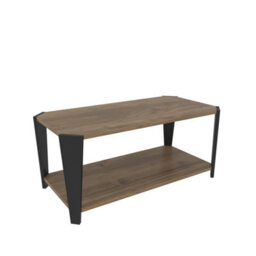 Decorotika Monaco Coffe Table Walnut Black - thumbnail 4
