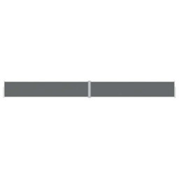 Vidaxl Retractable Side Awning Anthracite 117X1200 Cm - thumbnail 1