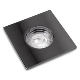 4 Pack - Black Nickel Gu10 Square Fire Rated Downlight - Ip65 - Se Home - thumbnail 2
