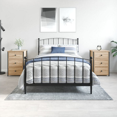 Berkfield Bedside Cabinets 2 Pcs Sonoma Oak 40X36X60 Cm Engineered Wood - image 1