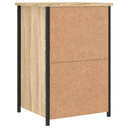Berkfield Bedside Cabinets 2 Pcs Sonoma Oak 40X36X60 Cm Engineered Wood - thumbnail 9