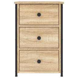 Berkfield Bedside Cabinets 2 Pcs Sonoma Oak 40X36X60 Cm Engineered Wood - thumbnail 6