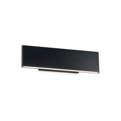 Ideal Lux Desk Integrated Led Indoor Wall Lamp 2 Lights Black 3000K