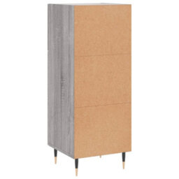 Berkfield Modern Sideboard Grey Sonoma 34.5X34X90 Cm Engineered Wood - thumbnail 8