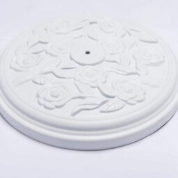 Relsy White Stone Heavy Duty 9 Kg Resin Parasol Base - thumbnail 3