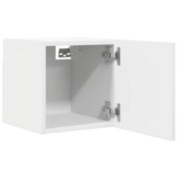 Berkfield Practical Wall Mounted Tv Cabinet White 30.5X30X30 Cm - thumbnail 8