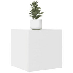 Berkfield Practical Wall Mounted Tv Cabinet White 30.5X30X30 Cm - thumbnail 2