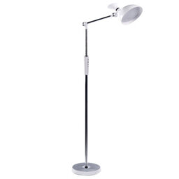 Beliani Floor Led Lamp 169 Cm White, Dimmable Dual Light Sources, Cct Tunable - thumbnail 4