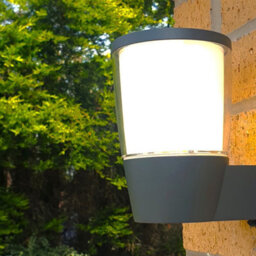 Harper Living Grey Modern Outdoor Wall Light (16.3 X 10.8 X 13.4Cm) - Ip54 - thumbnail 3
