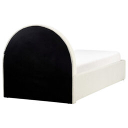 Beliani Kids Ottoman Bed Boucle Anet 90 X 200 Cm (Eu Single) Off-White - thumbnail 8