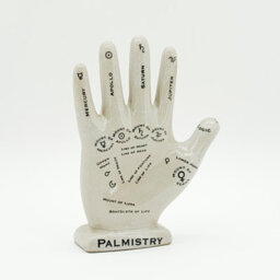 Minster 12 Inches Palmistry Hand Ornament - L6 X W15 X H30 Cm - thumbnail 2
