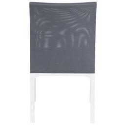 Beliani Set Of 6 Garden Chairs Bacoli Fabric Dark Grey - thumbnail 6
