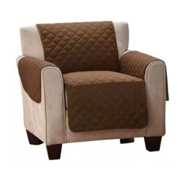 Brown Sofa Cover - 1 Seat Armchair - thumbnail 8