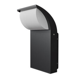 Luminosa Lighting Luminosa Stock Outdoor Wall Down Lamp Graphite 3000K 450Lm Ip65 - thumbnail 1